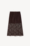 Espresso Lace Skirt