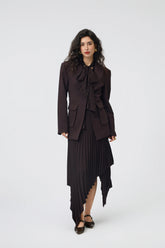 Espresso Lace Blazer