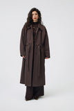 Espresso Belted Trench Coat