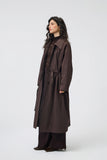 Espresso Belted Trench Coat