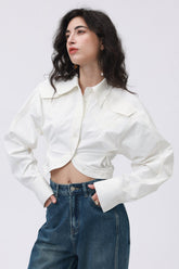 The Riviera Linen-Blend Arc Shirt