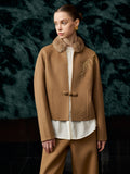Mink bamboo short jacket