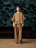 Fox fur cape