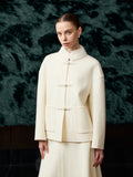 Mink Chinese button jacket