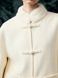 Mink Chinese button jacket