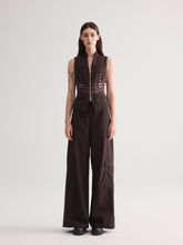 Exposed-Seam Cargo Trousers