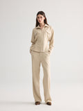 Wide-Leg Lounge Trousers