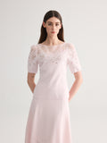 Cherry Blossom Short Sleeves Knit Set