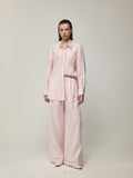 Firework Embroidered Blouse and Trousers Set