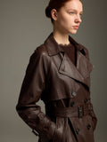 The Icon Lightweight lambskin Trench Coat