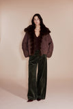 Soho Coat in Brown