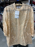 Embroidered Organza Jacket