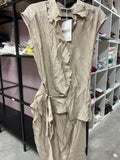 Tied Shirt Dress