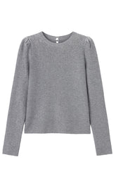 Starry grey long sleeve sweater