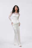 White Sheer Mesh Panel Corset Top
