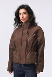 Waterproof Cinched Waist Utility Jacket