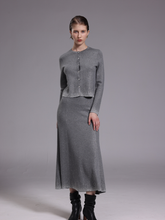 Starry grey cardigan