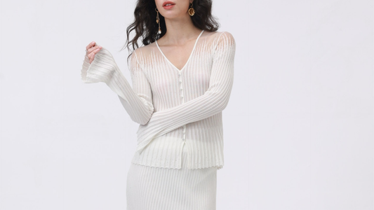 Looking Elegant in the Heat: A Guide to ONWAVE’s Sheer Knitwear for the British Summer