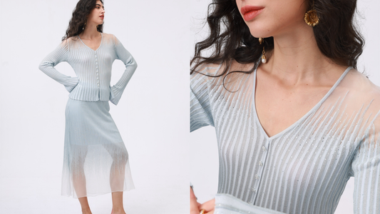 What to Wear to a Summer Party? Sparkle All Night in ONWAVE’s Crystal-Embellished Sets