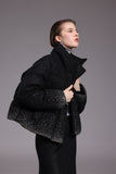 Starry  black down jacket