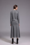 Starry grey cardigan