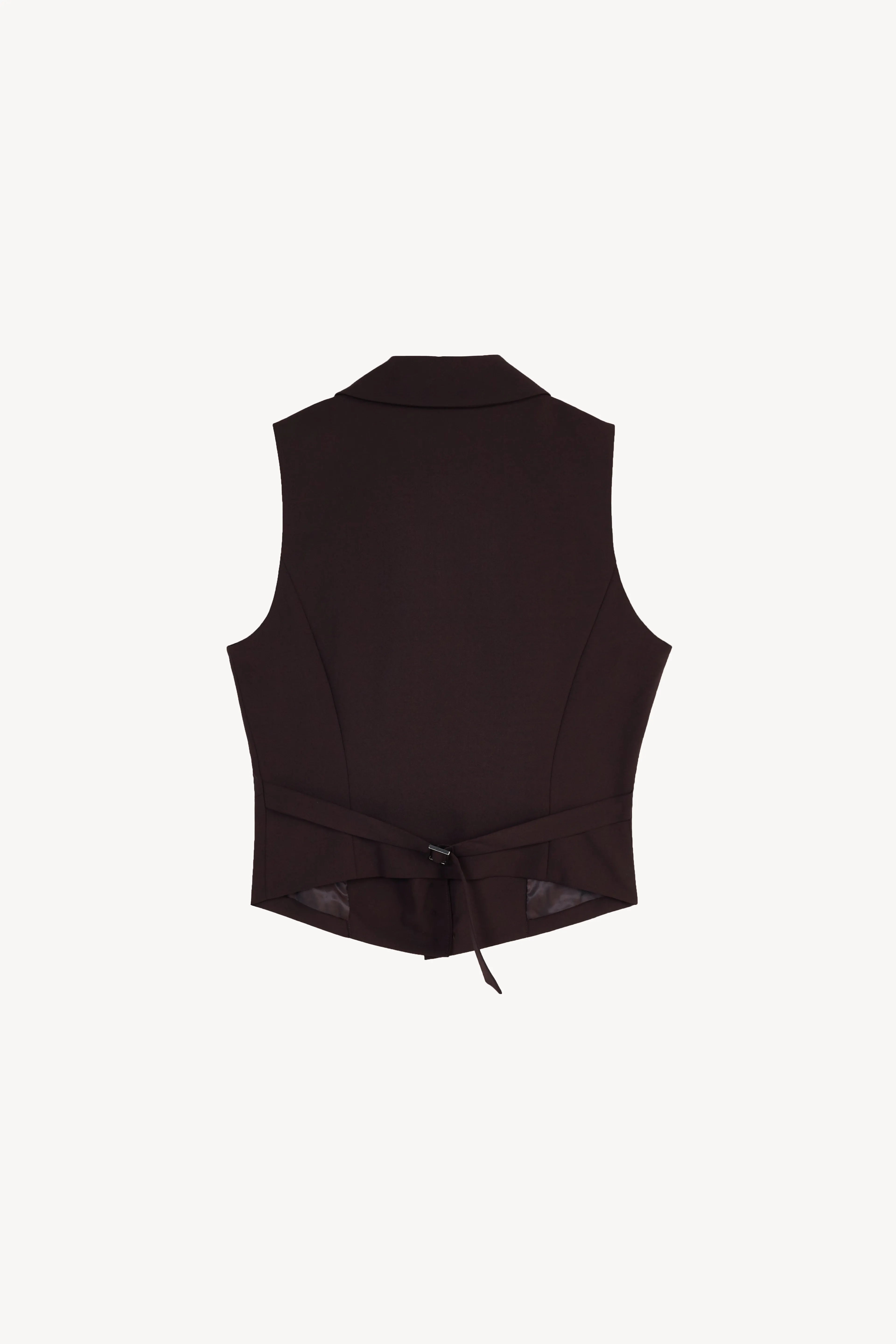 Espresso Tailored Vest