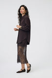 Espresso Lace Skirt