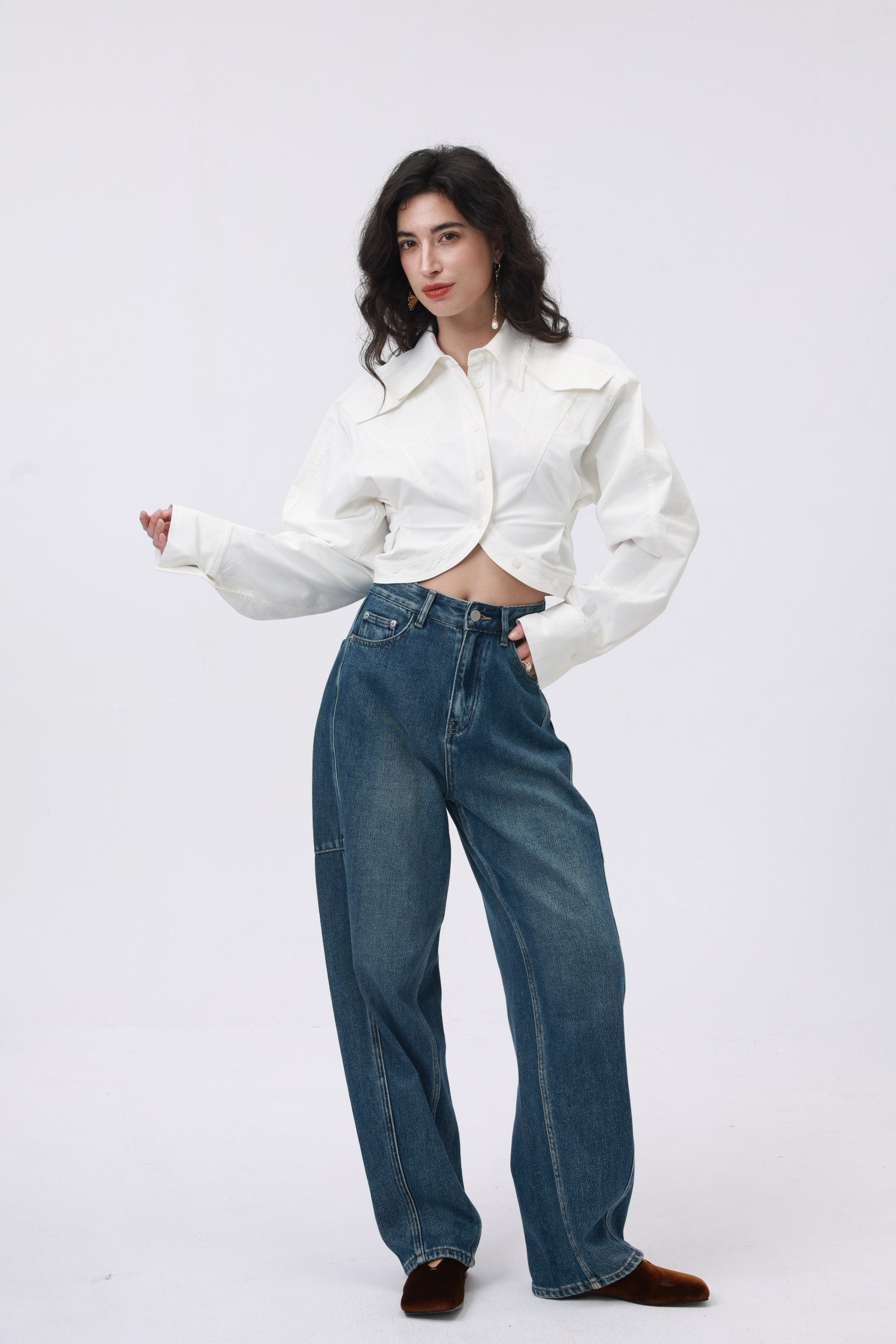 The Riviera Linen-Blend Arc Shirt