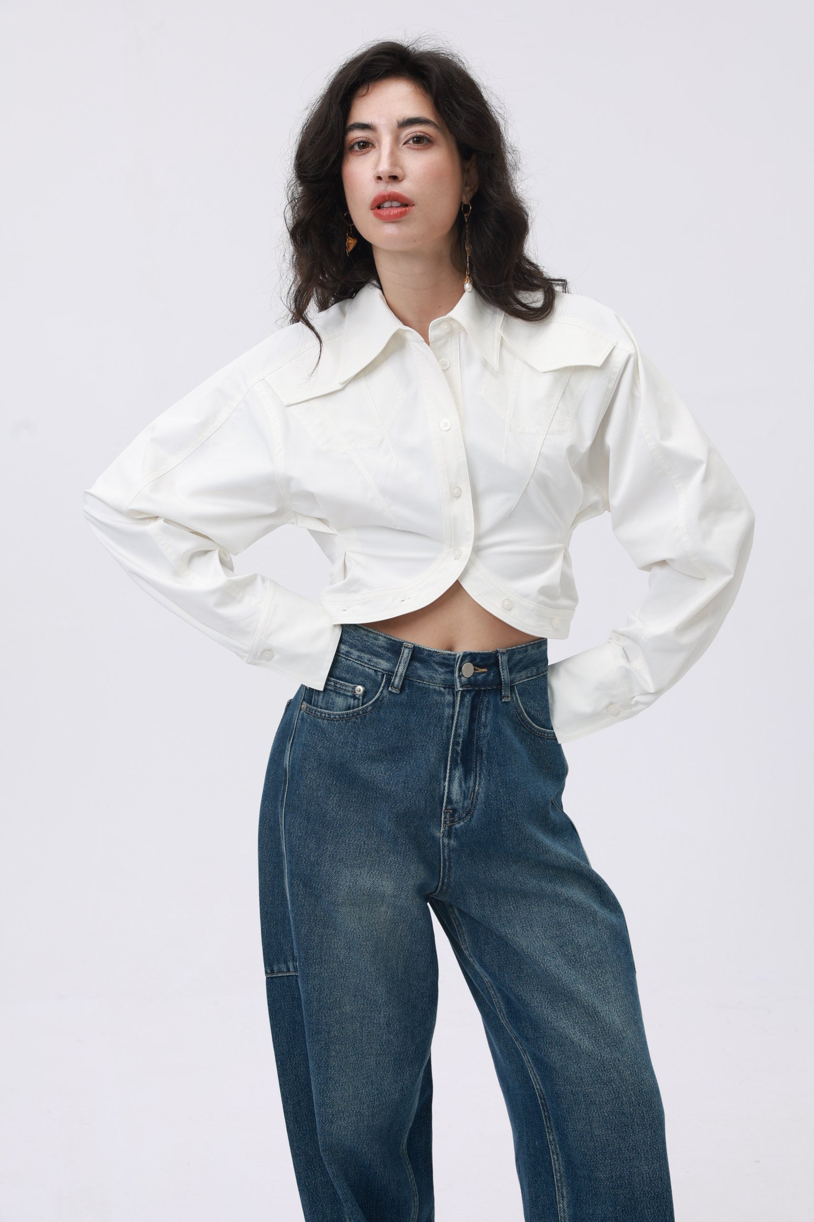 The Riviera Linen-Blend Arc Shirt
