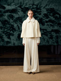 Mink fur cape