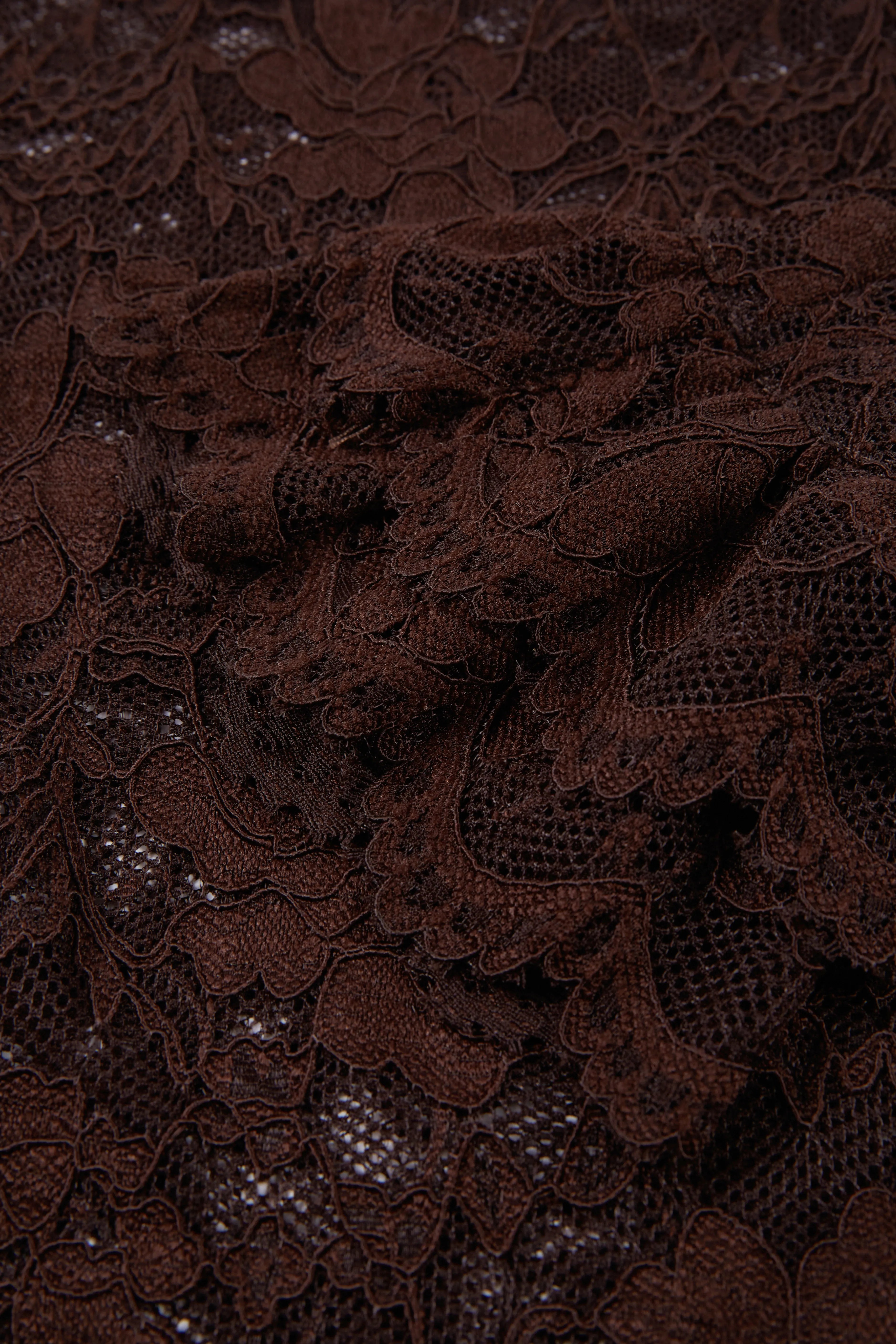 Espresso Lace Top