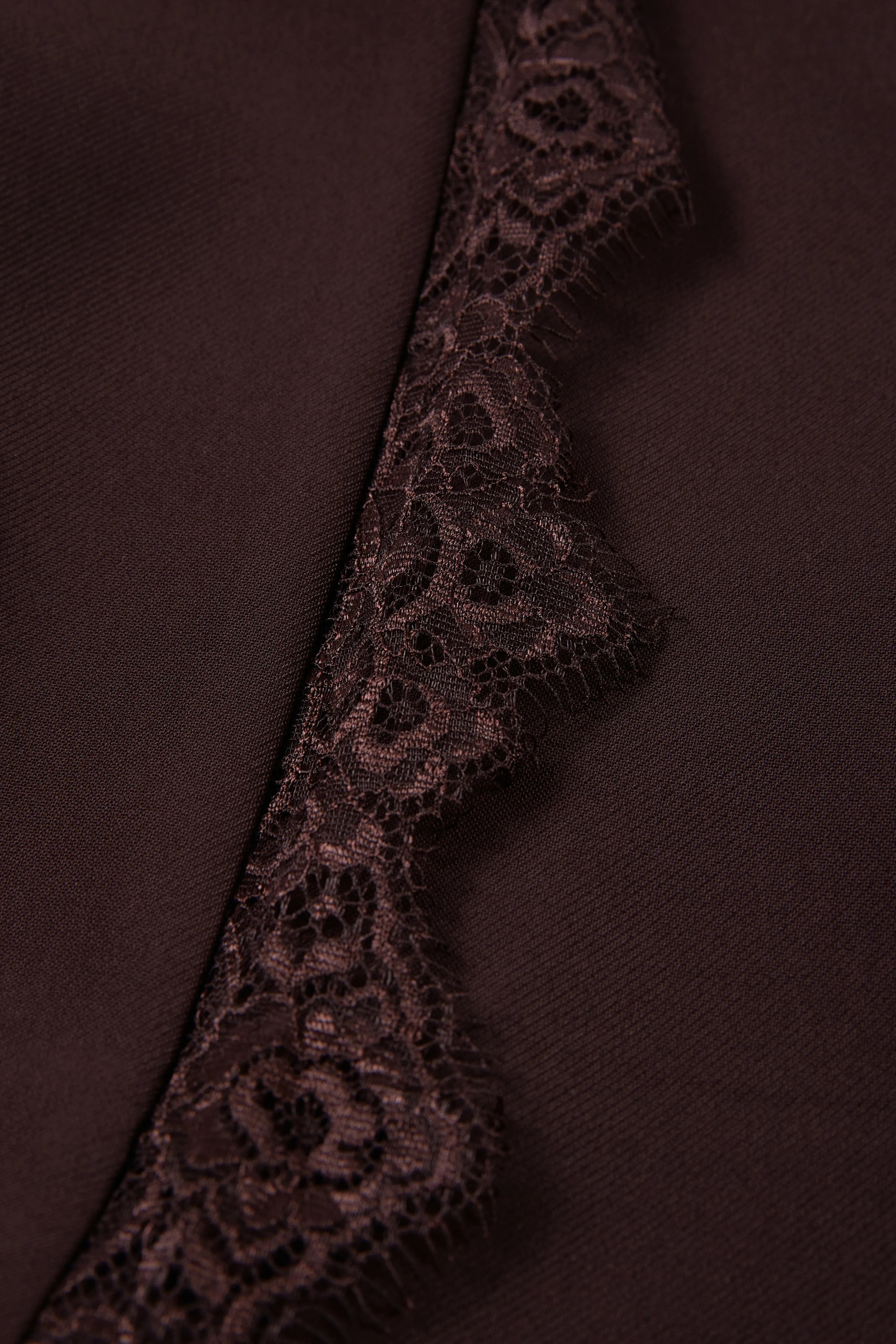 Espresso Lace Blazer