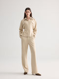 Wide-Leg Lounge Trousers