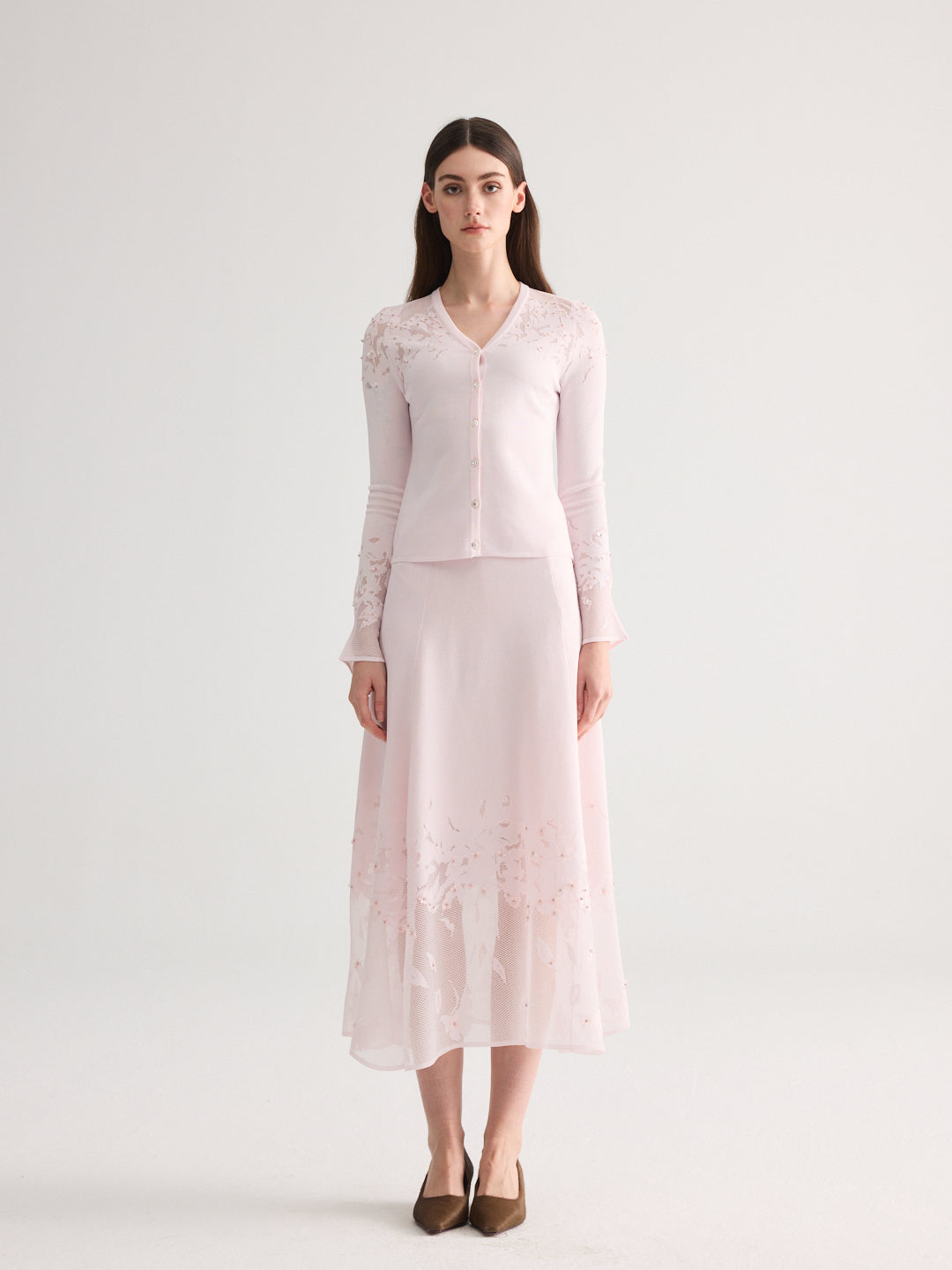 Cherry Blossom Knit Set