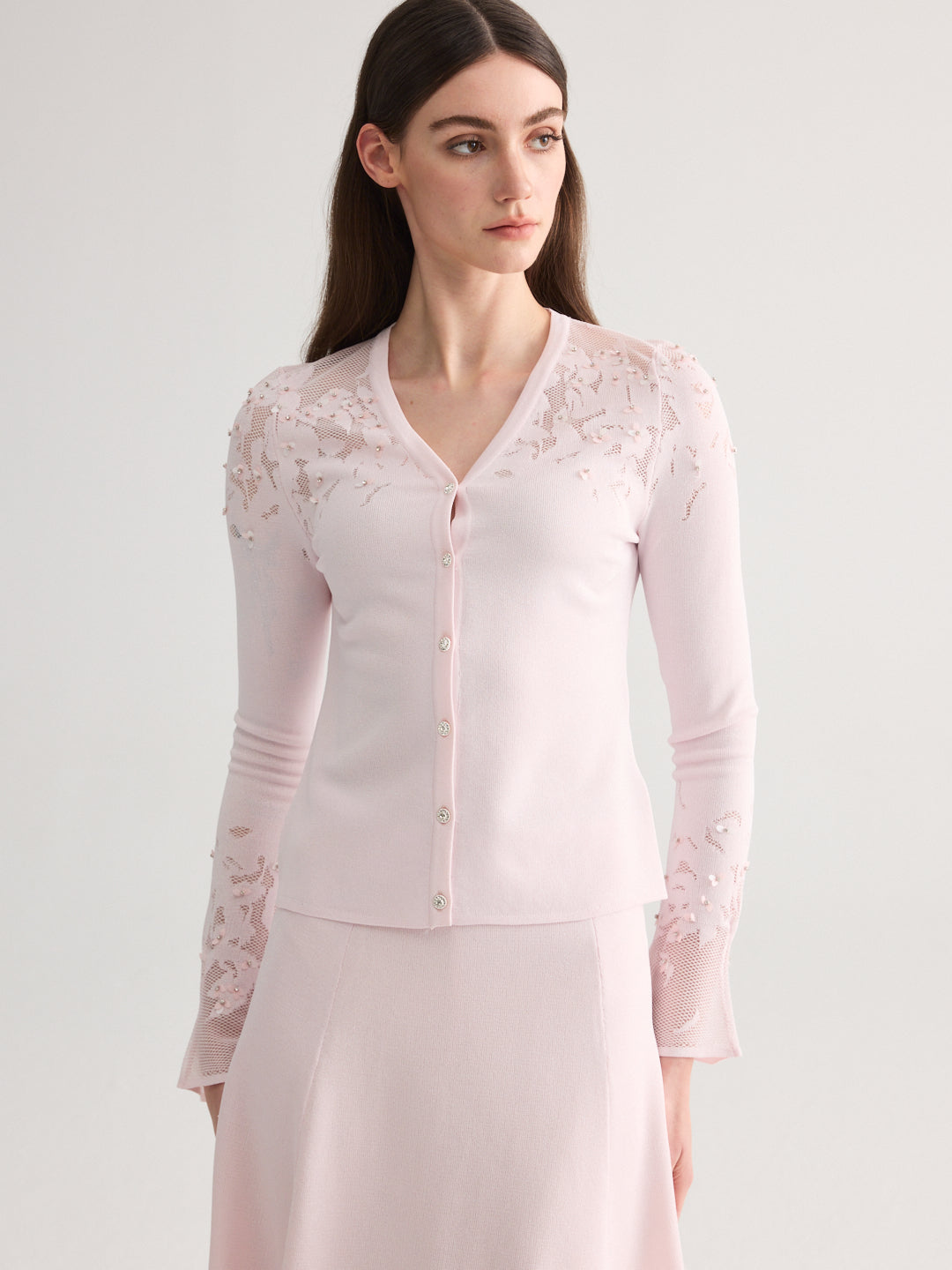 Cherry Blossom Knit Set