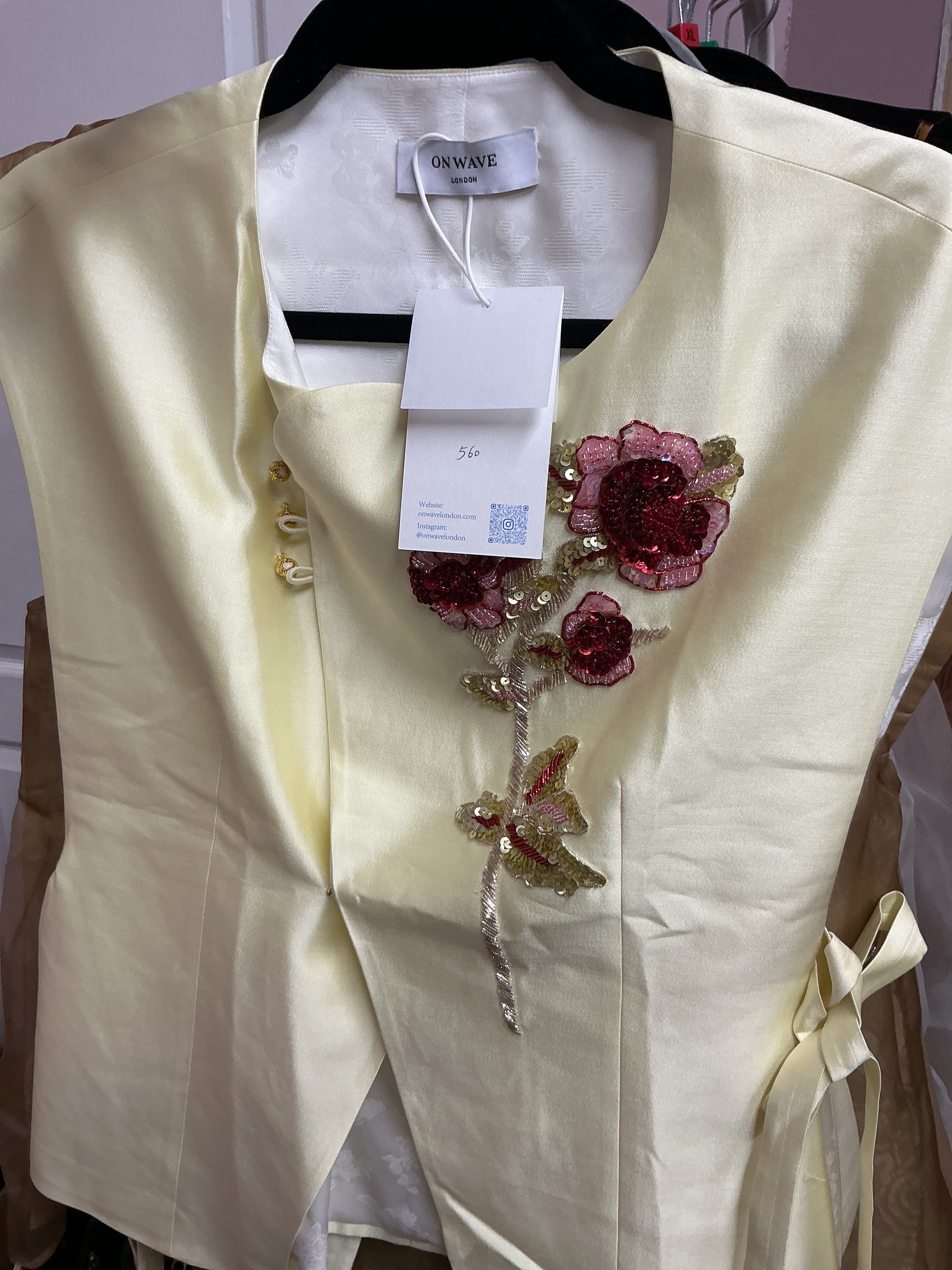 Yellow Rose Vest