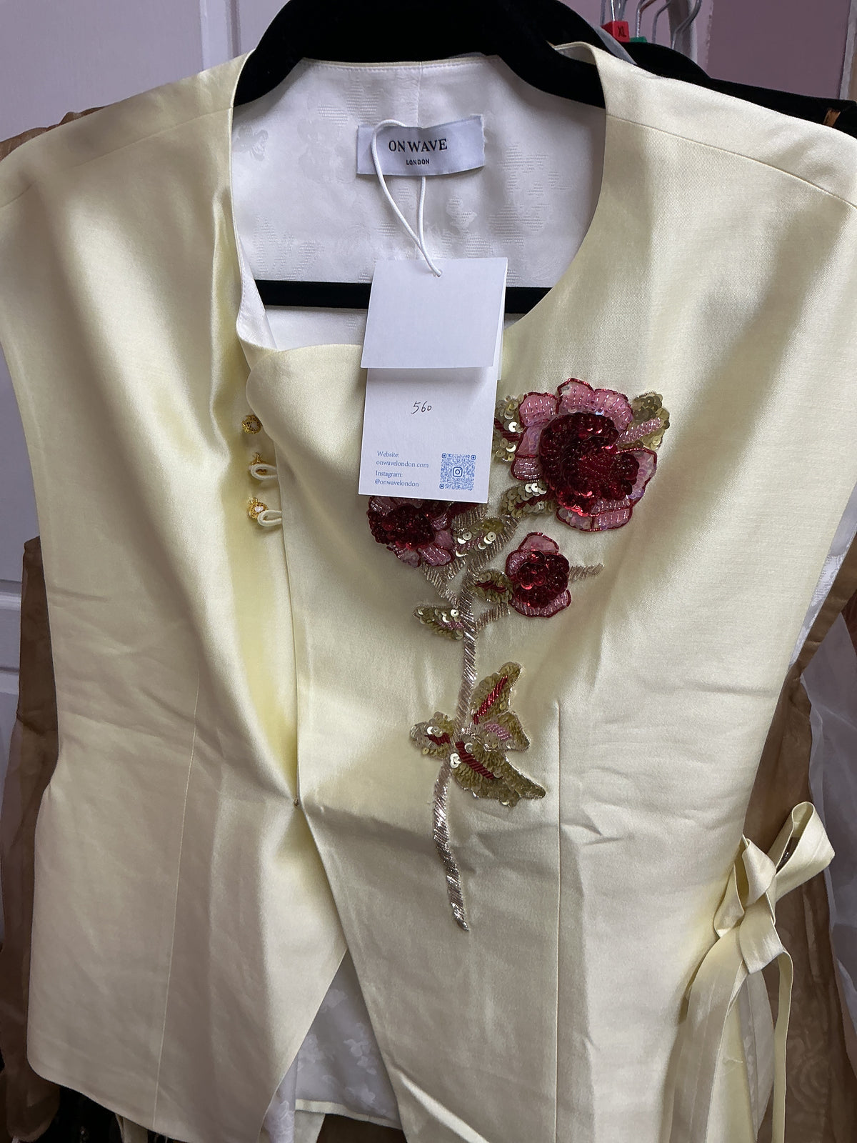 Yellow Rose Vest