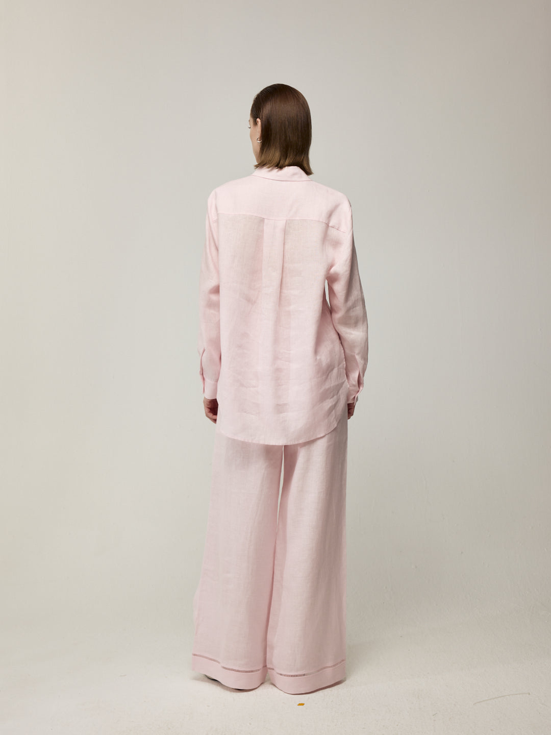 Firework Embroidered Blouse and Trousers Set