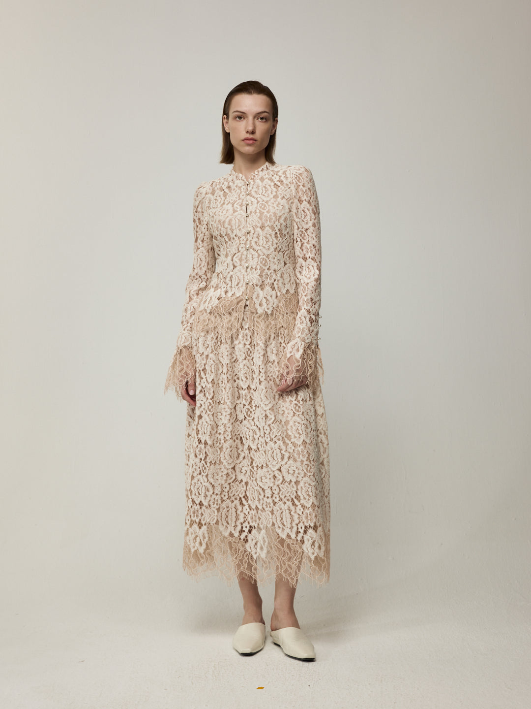 Blush Pearl Lace Set