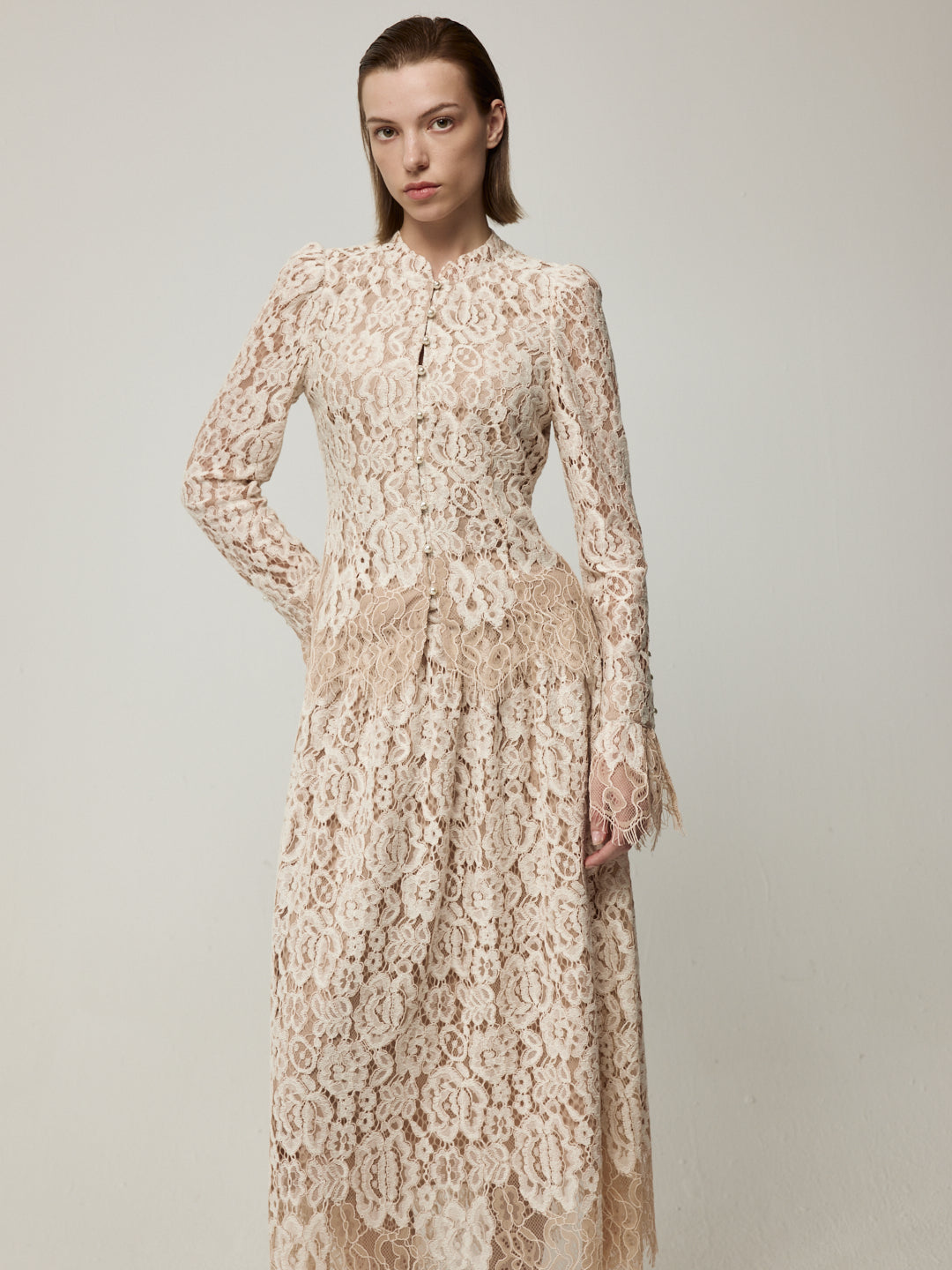 Blush Pearl Lace Set