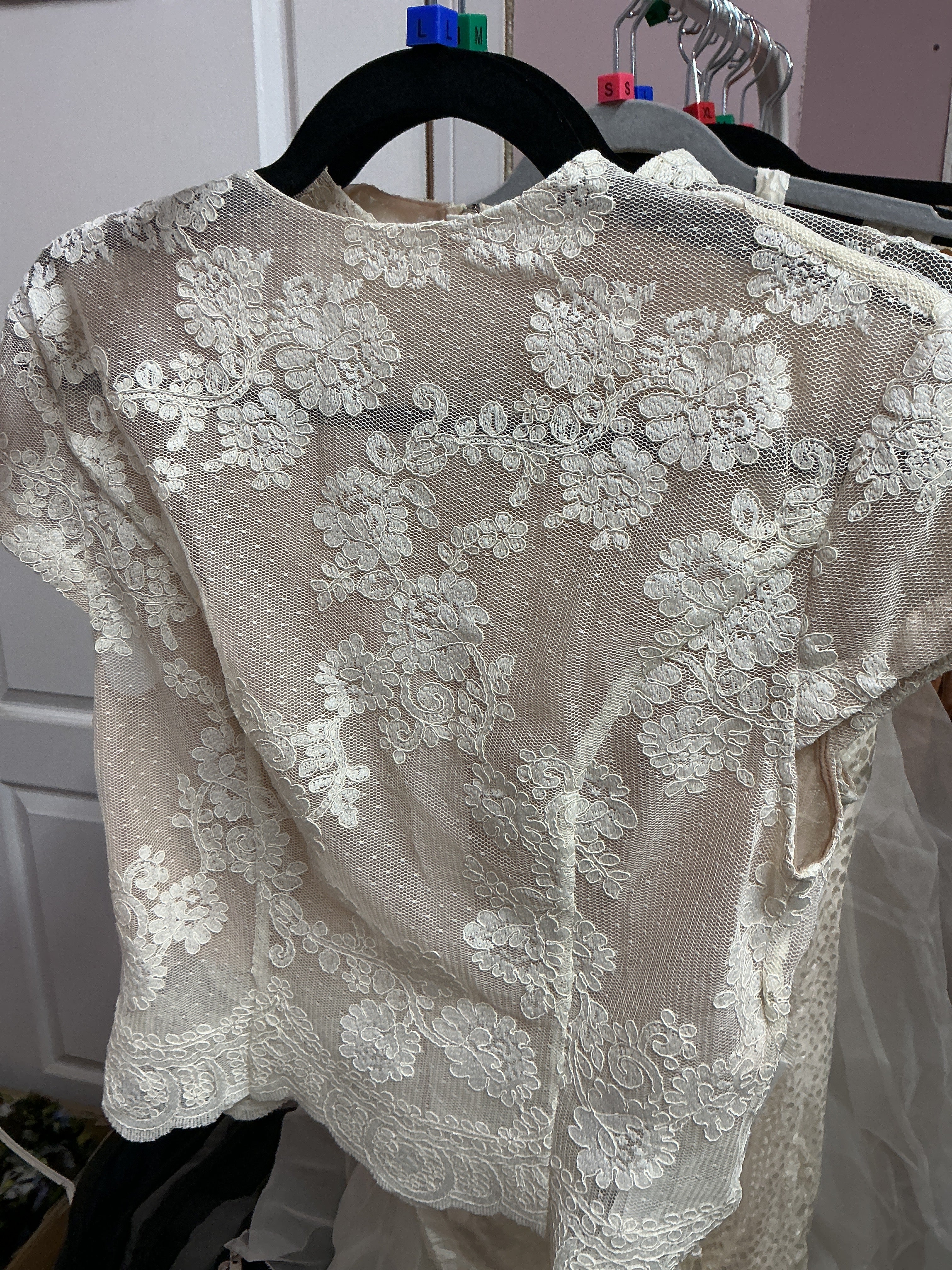Ivory Lace Top