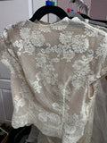 Ivory Lace Top