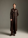 The Icon Lightweight lambskin Trench Coat