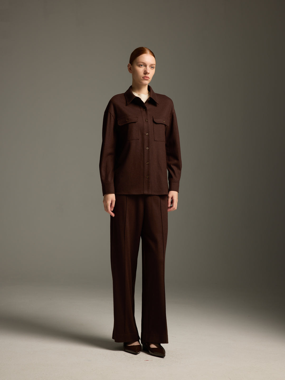 Wool Overshirt — 100% Merino Wool