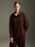 Wool Overshirt — 100% Merino Wool