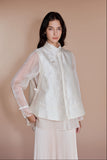 Oriental Vest with Scoop hem