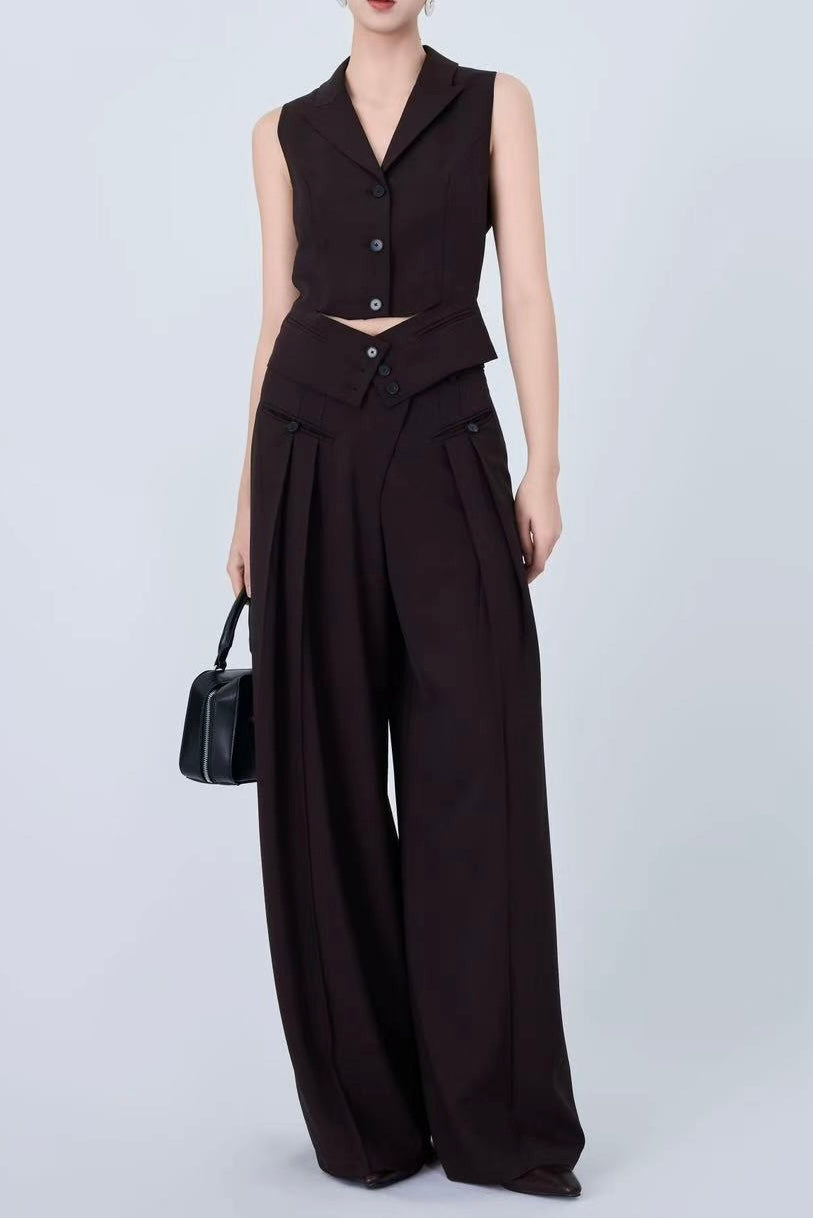 Espresso Tailored Vest