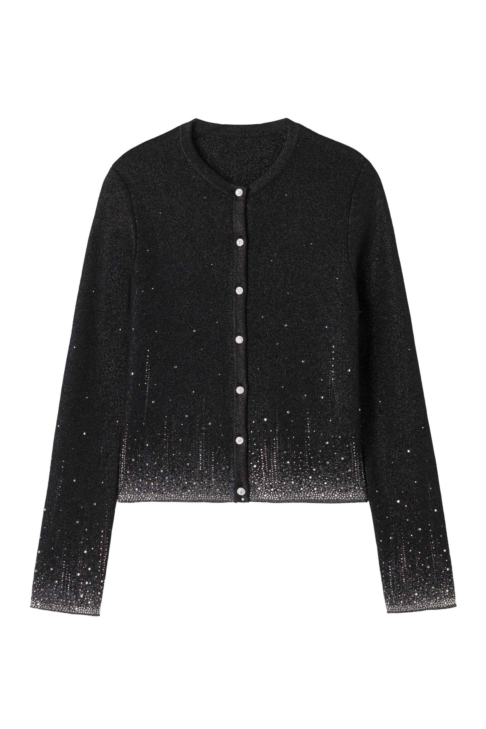 Starry Black Cardigan