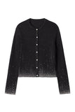 Starry Black Cardigan
