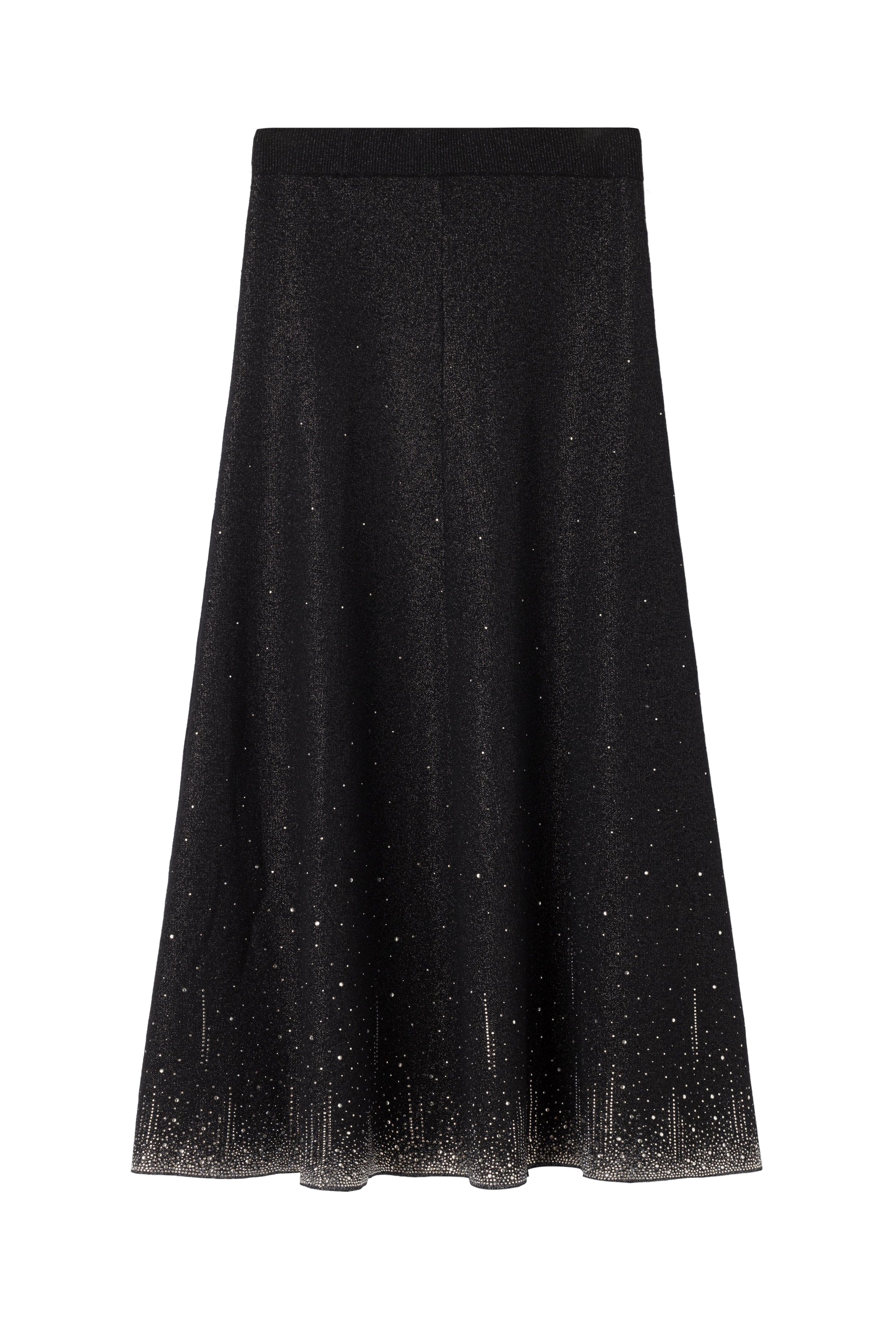 Starry black skirt